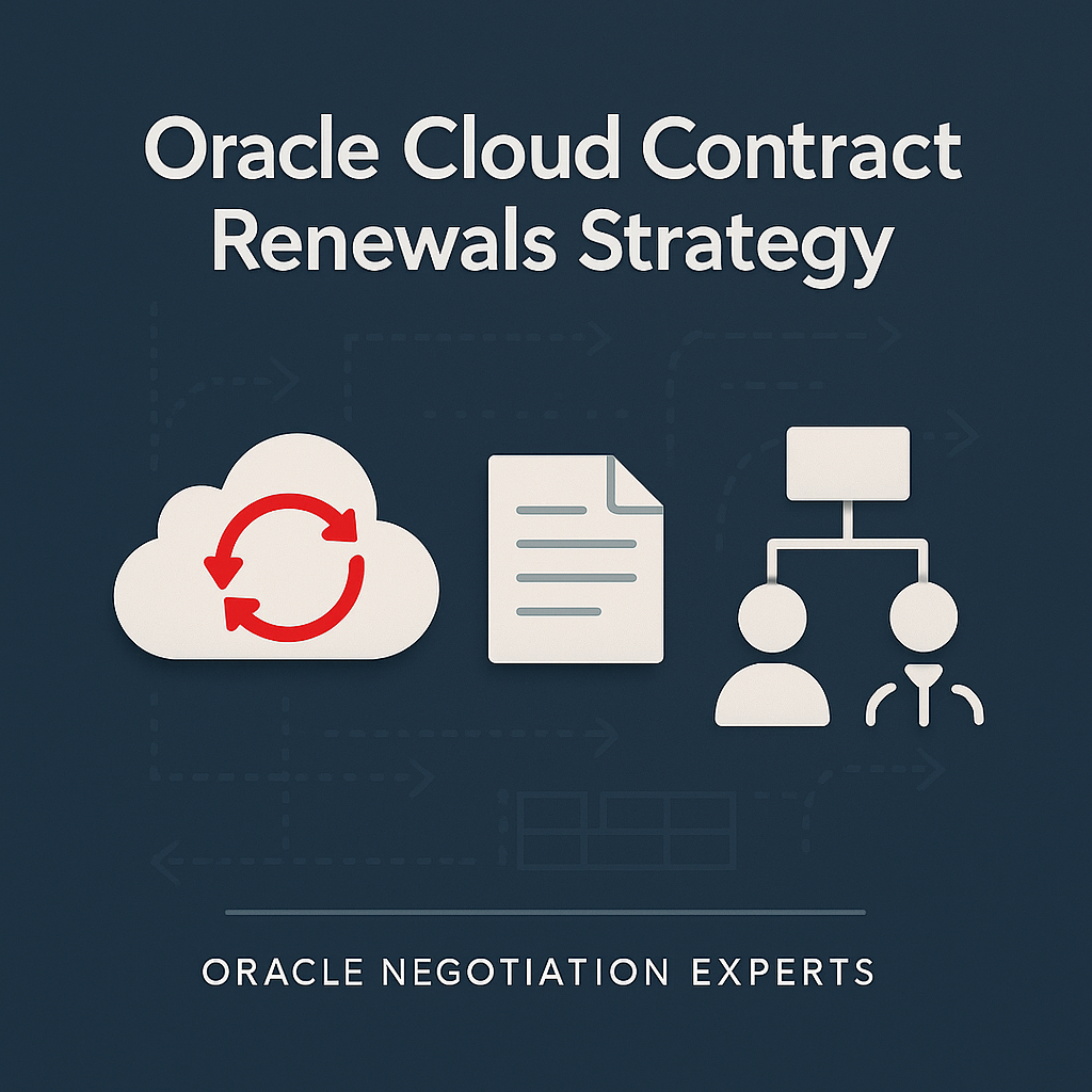 Oracle Cloud Contract Renewals Strategy