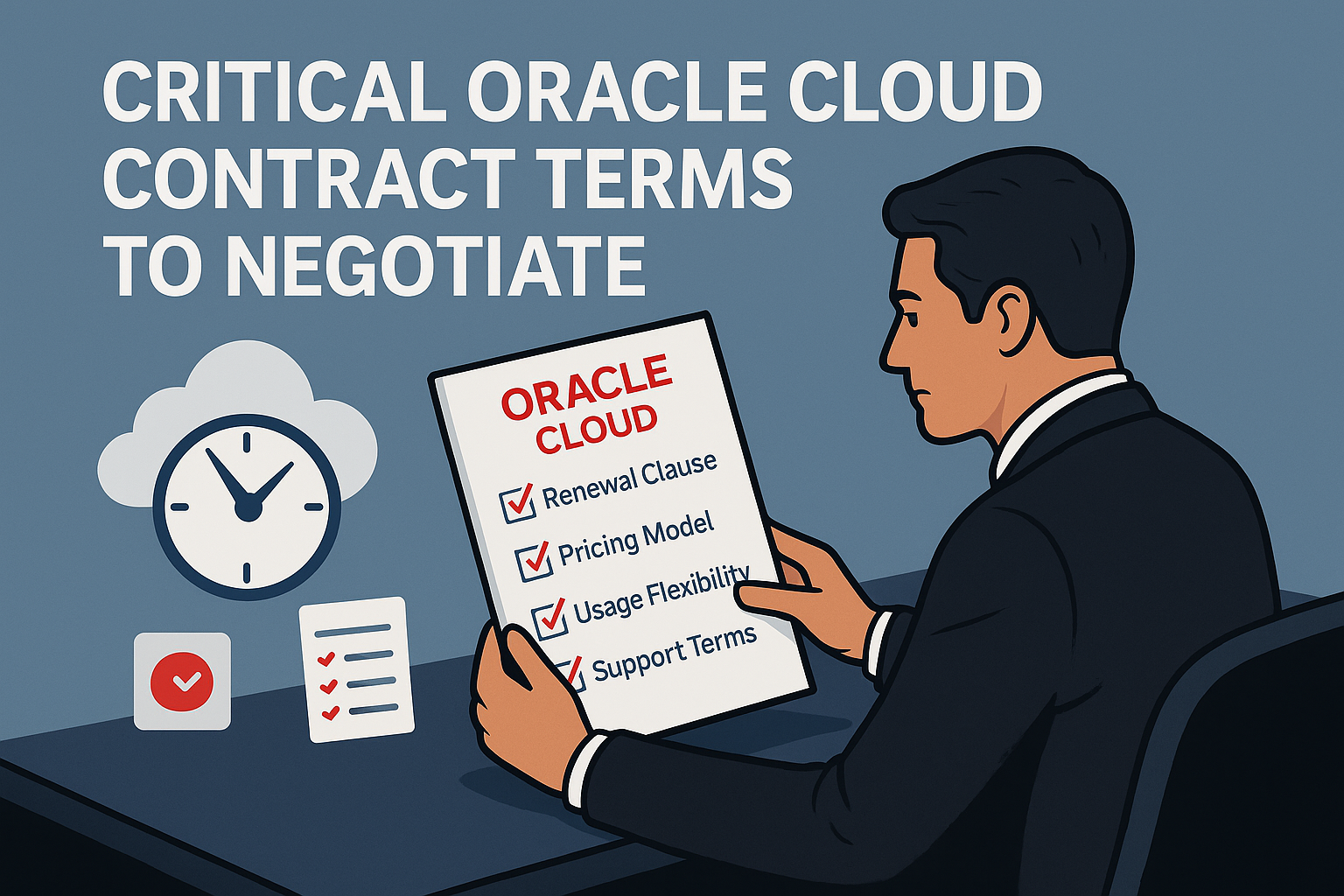 Critical Oracle Cloud Contract Terms to Negotiate