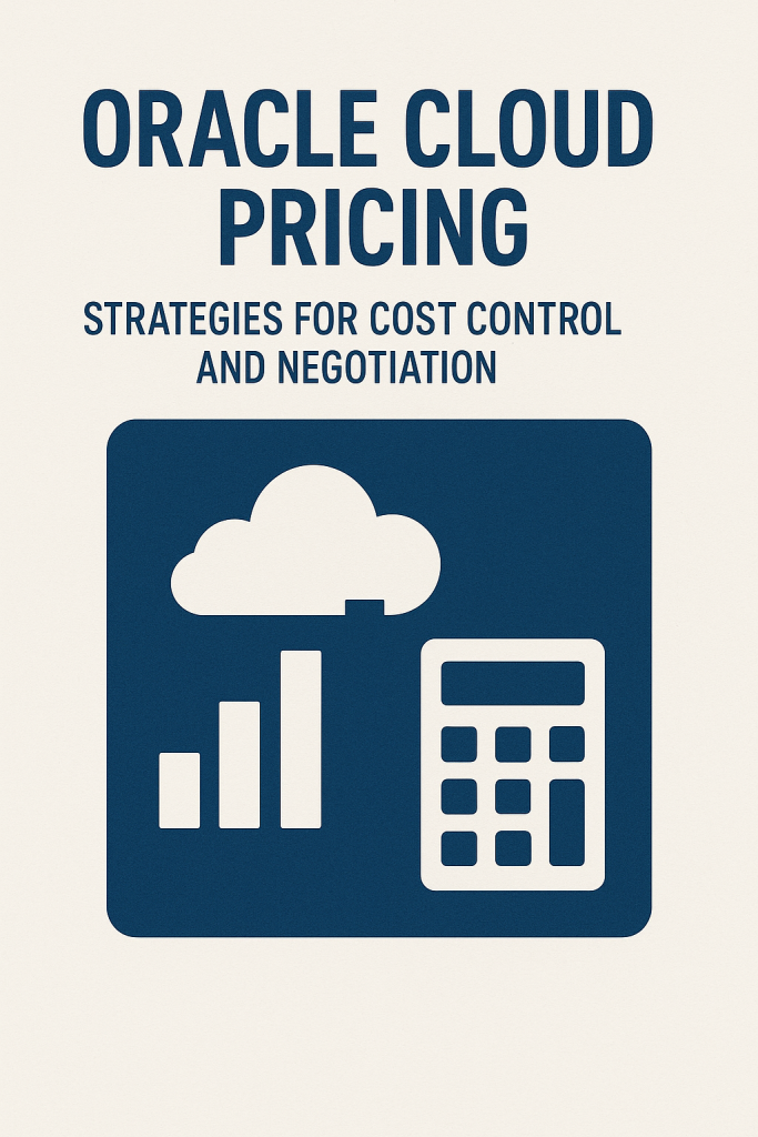 Oracle Cloud Pricing Strategies for Cost Control and Negotiation - Oracle Cloud Negotiation Experts Oracle Cloud Pricing Strategies for Cost Control and Negotiation