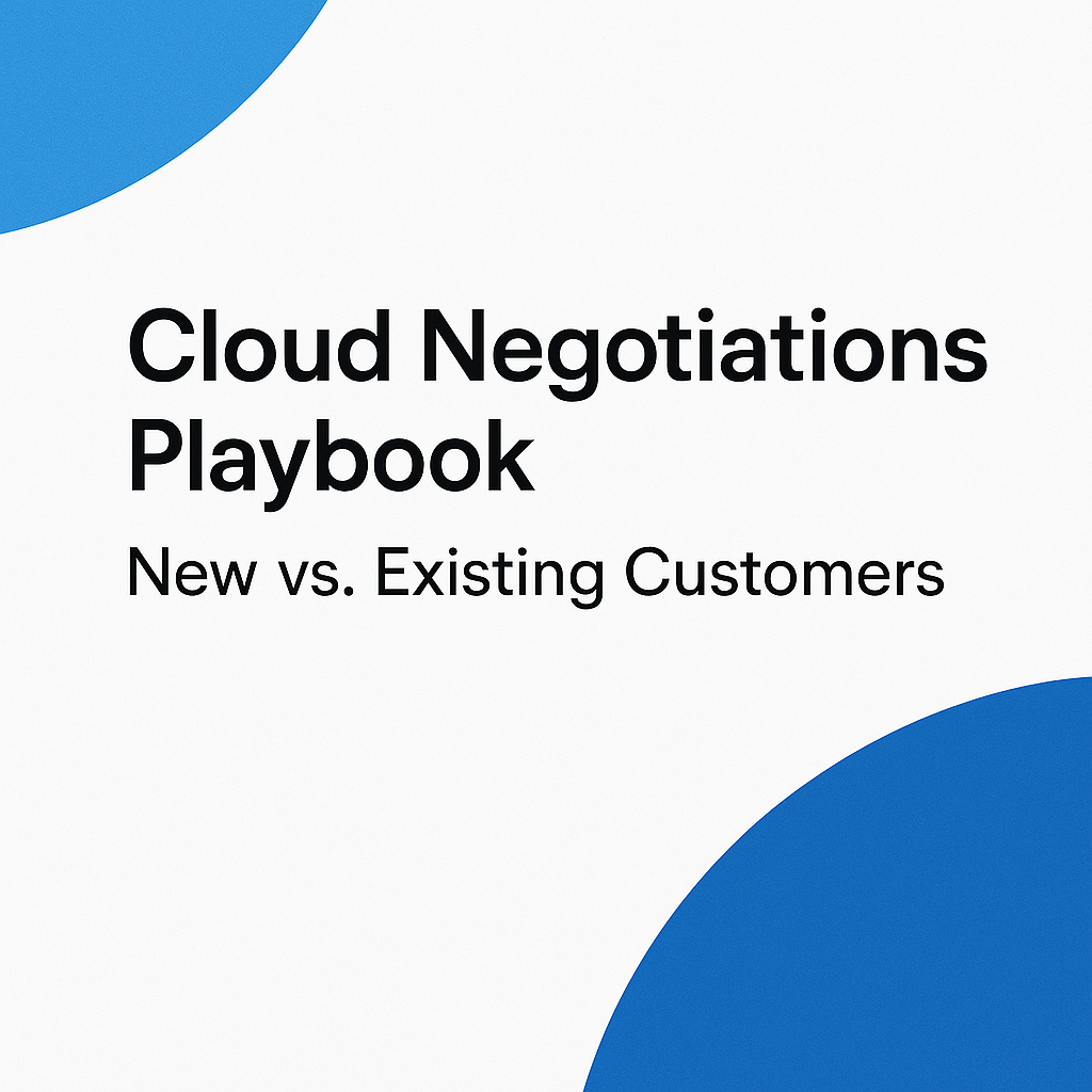 oracle Cloud Negotiations Playbook